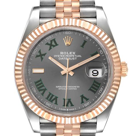 rolex wimbledon everose gold|Rolex 126331 Rolex Wimbledon 41 Oystersteel amd .